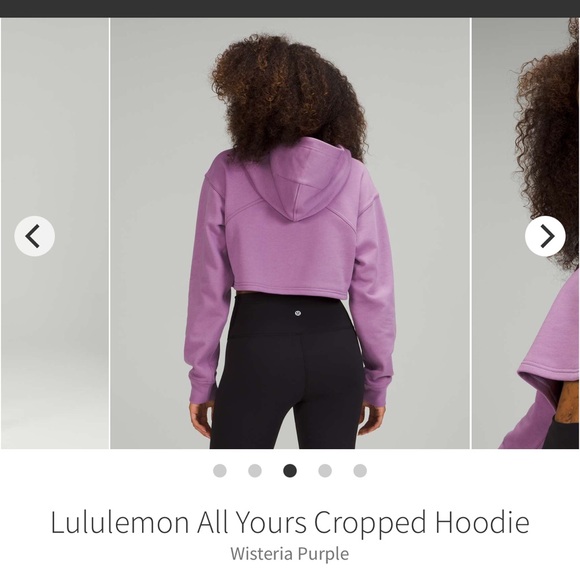 NEW with tags! Lululemon All Yours Cropped Hoodie
Wisteria Purple - Picture 2 of 11